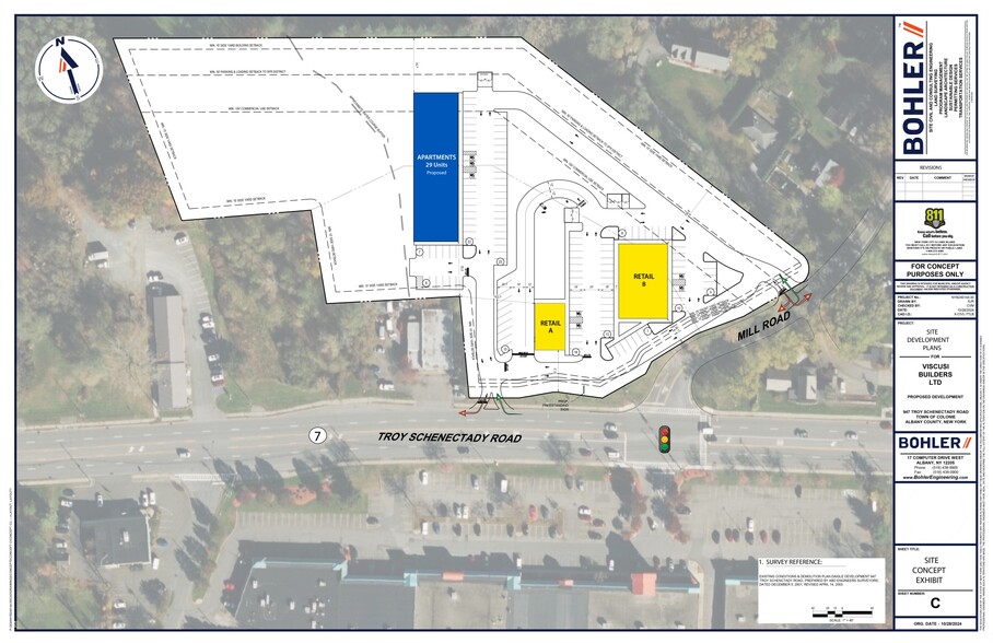 2 Mill Rd, Latham, NY for lease - Site Plan - Image 2 of 4