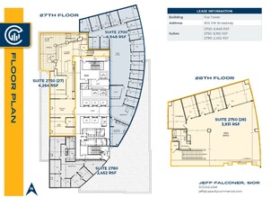 805 SW Broadway, Portland, OR for lease Floor Plan- Image 1 of 1