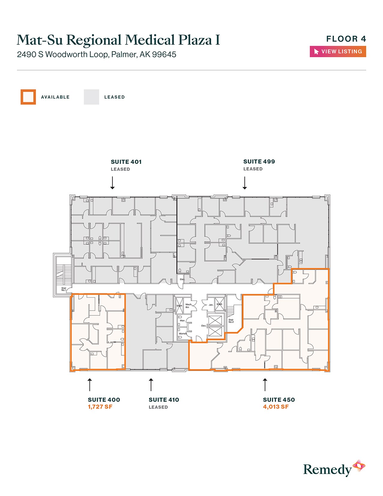 2490 S Woodworth Loop, Palmer, AK for lease Floor Plan- Image 1 of 1