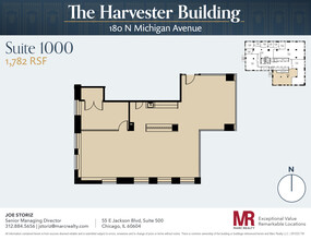 180 N Michigan Ave, Chicago, IL for lease Floor Plan- Image 1 of 8