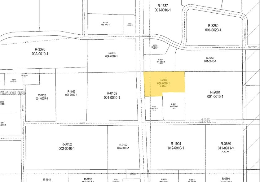 1000 Jupiter Rd, Plano, TX for lease - Plat Map - Image 2 of 2