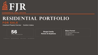 More details for 56 Property, Single Family Investment – Multifamily for Sale, Clarksville, IN