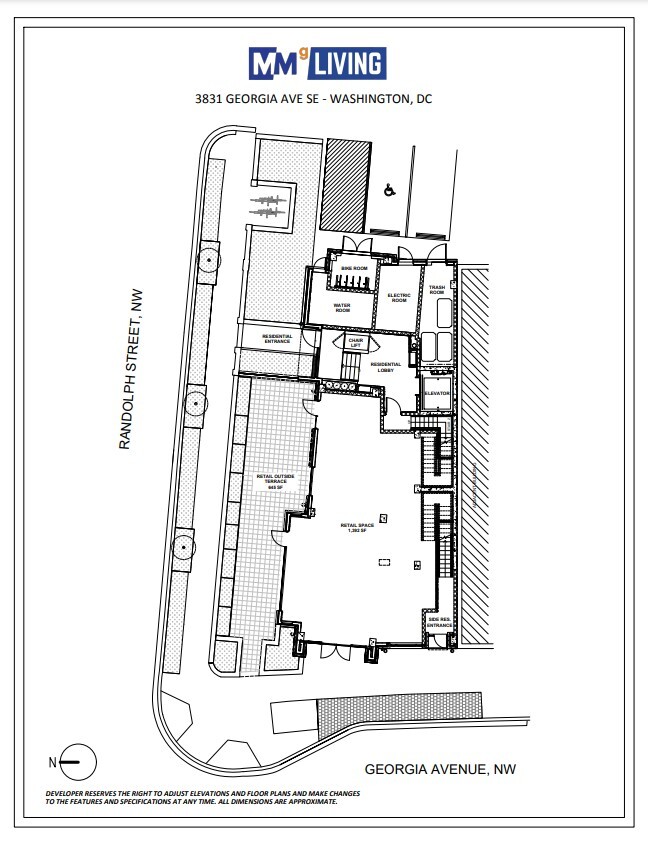 3831 Georgia Ave NW, Washington, DC for lease Floor Plan- Image 1 of 1