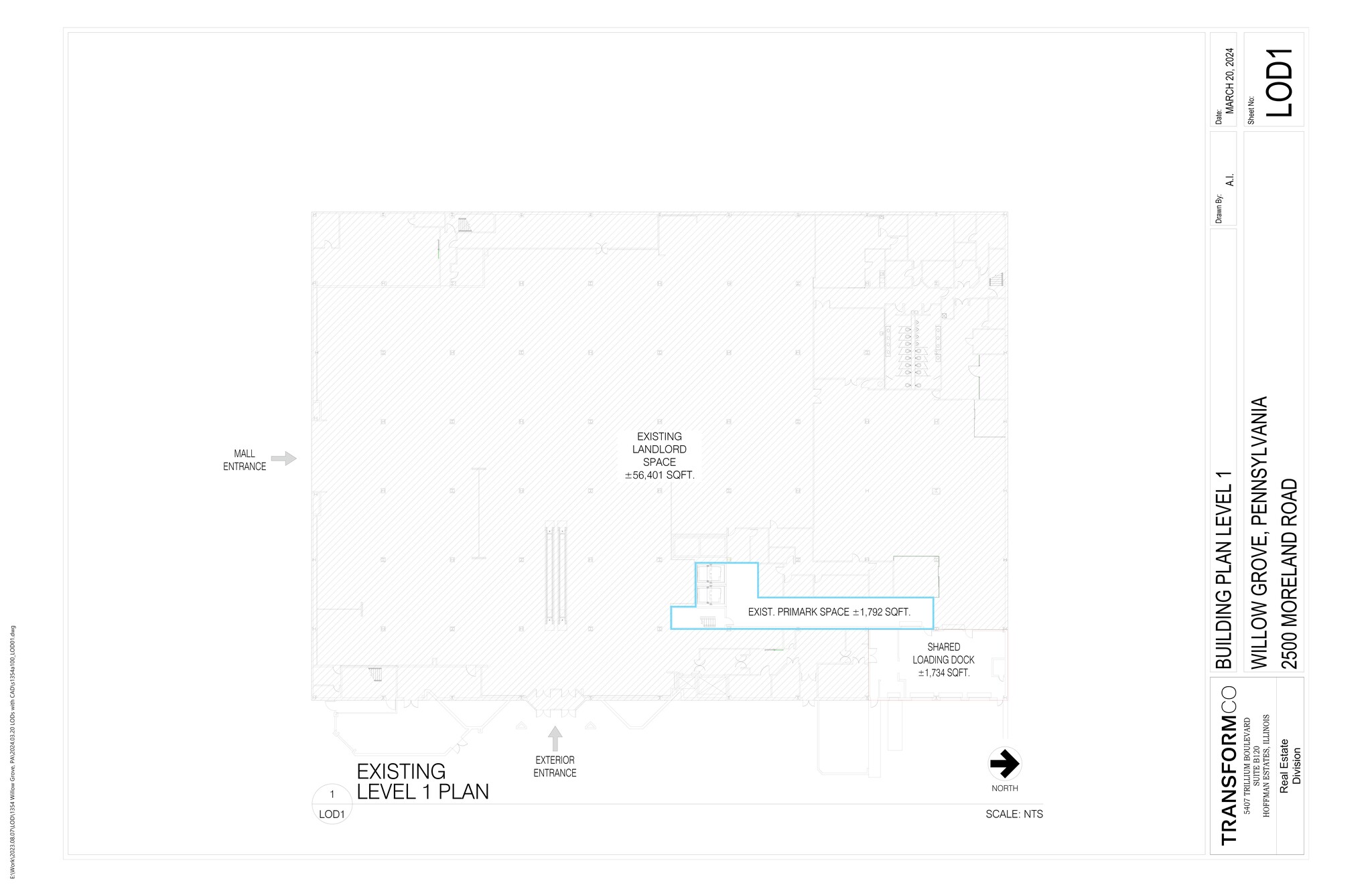 2500 W Moreland Rd, Willow Grove, PA for lease Site Plan- Image 1 of 1