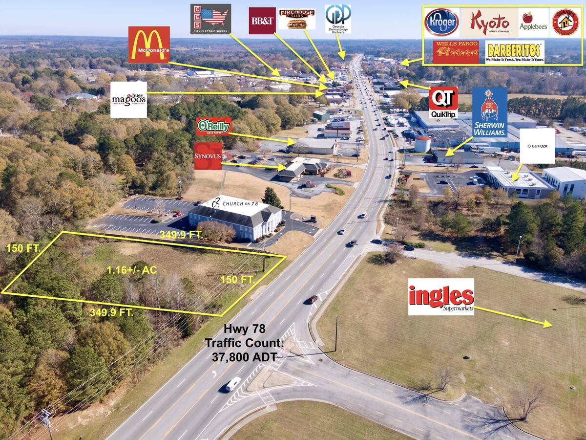 Atlanta Hwy Loganville Ga 30052 Land For Sale Loopnet