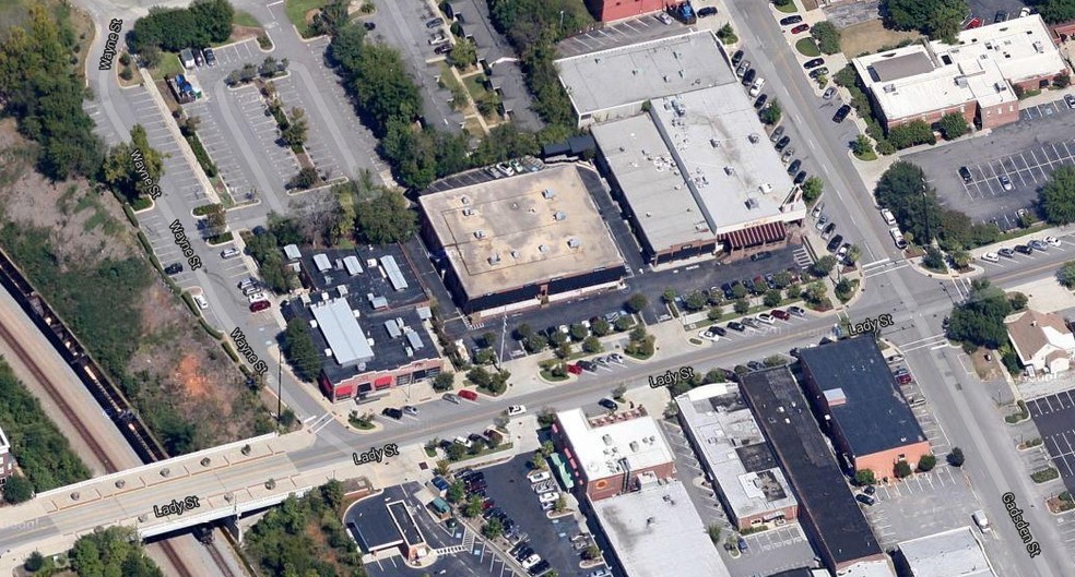 717 Lady St, Columbia, SC for lease - Aerial - Image 3 of 6