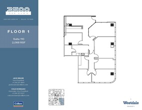 3500 Oak Lawn Ave, Dallas, TX for lease Floor Plan- Image 1 of 1