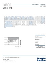 10880 Wilshire Blvd, Los Angeles, CA for lease Floor Plan- Image 1 of 1