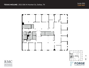 302-306 N Market St, Dallas, TX for lease Floor Plan- Image 1 of 1