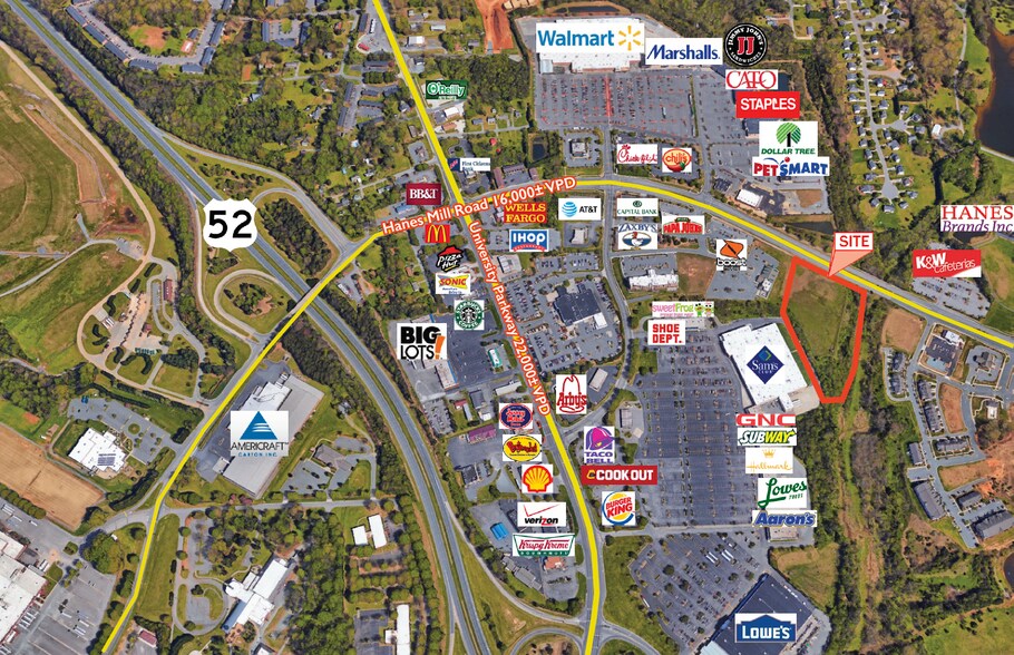 375 Hanes Mill Rd, Winston-Salem, NC for sale - Building Photo - Image 1 of 1