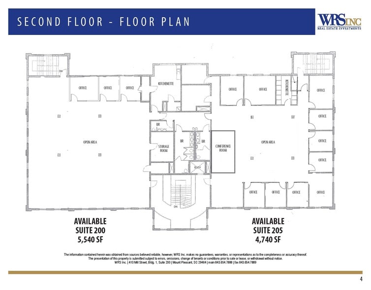 550 Long Point Rd, Mount Pleasant, SC for lease - Floor Plan - Image 2 of 10