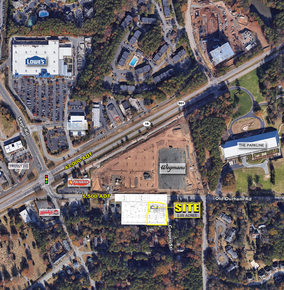 Old Durham Rd & Cooper St, Chapel Hill, NC for sale - Building Photo - Image 2 of 3