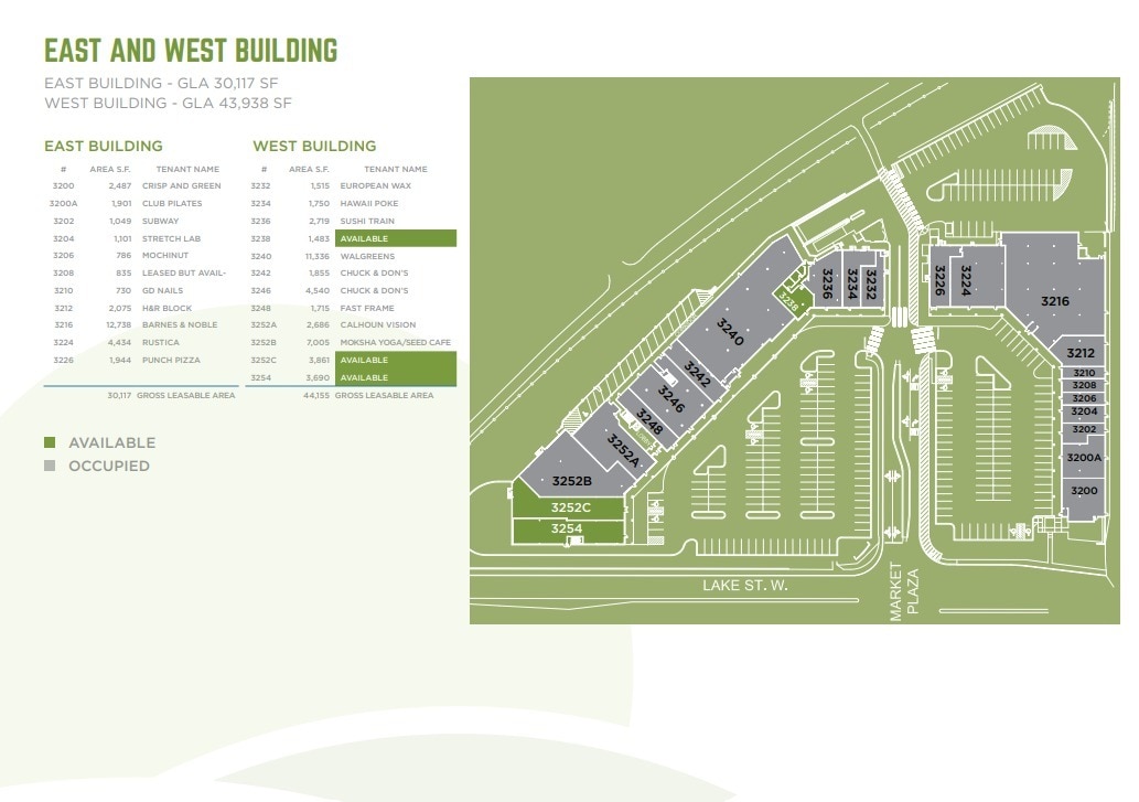 3232-3254 W Lake St, Minneapolis, MN for lease Floor Plan- Image 1 of 1
