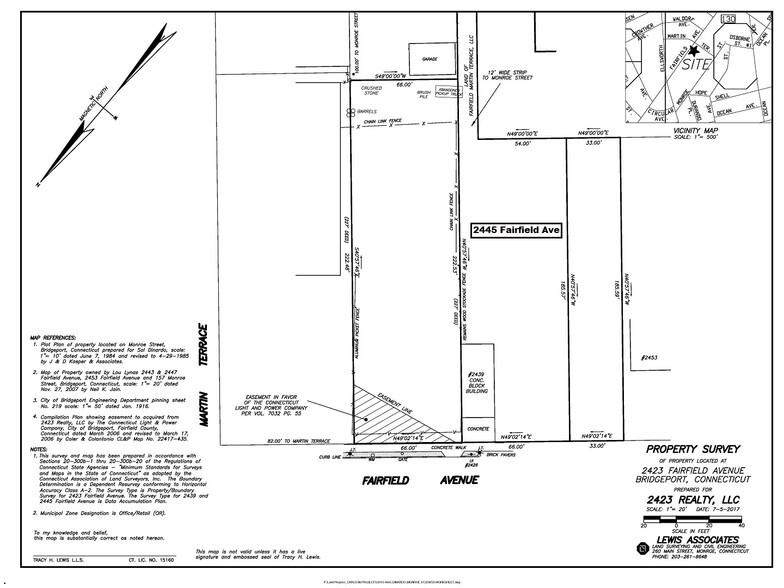 2439-2445 Fairfield Ave, Bridgeport, CT for lease - Site Plan - Image 3 of 3