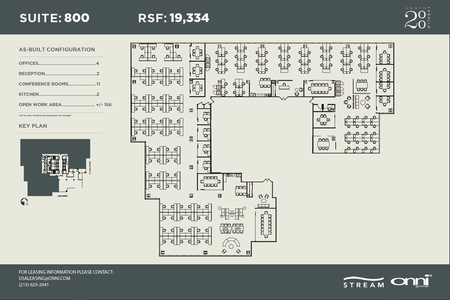 200 N LaSalle St, Chicago, IL for lease Floor Plan- Image 1 of 1