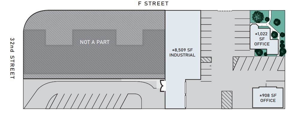 3235 F St, San Diego, CA for lease Site Plan- Image 1 of 2