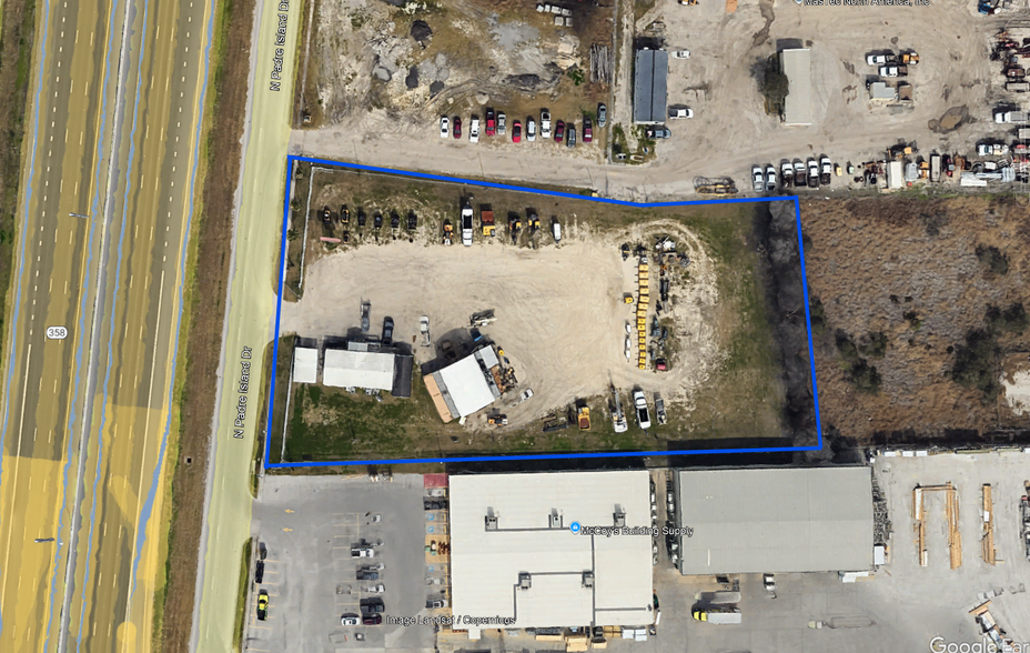 1610 N Padre Island Dr, Corpus Christi, TX for lease - Aerial - Image 2 of 3