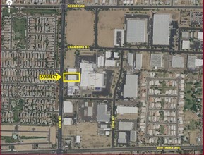 5611 S 24th St, Phoenix, AZ - aerial  map view