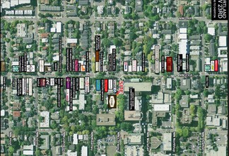 2240-2250 NW Lovejoy St, Portland, OR - aerial  map view