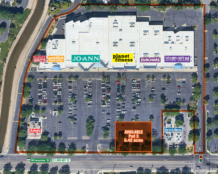 997-1123 N Milwaukee St, Boise, ID for lease - Aerial - Image 1 of 4