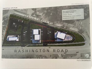 3515 Washington Rd, Canonsburg, PA - Aerial map view