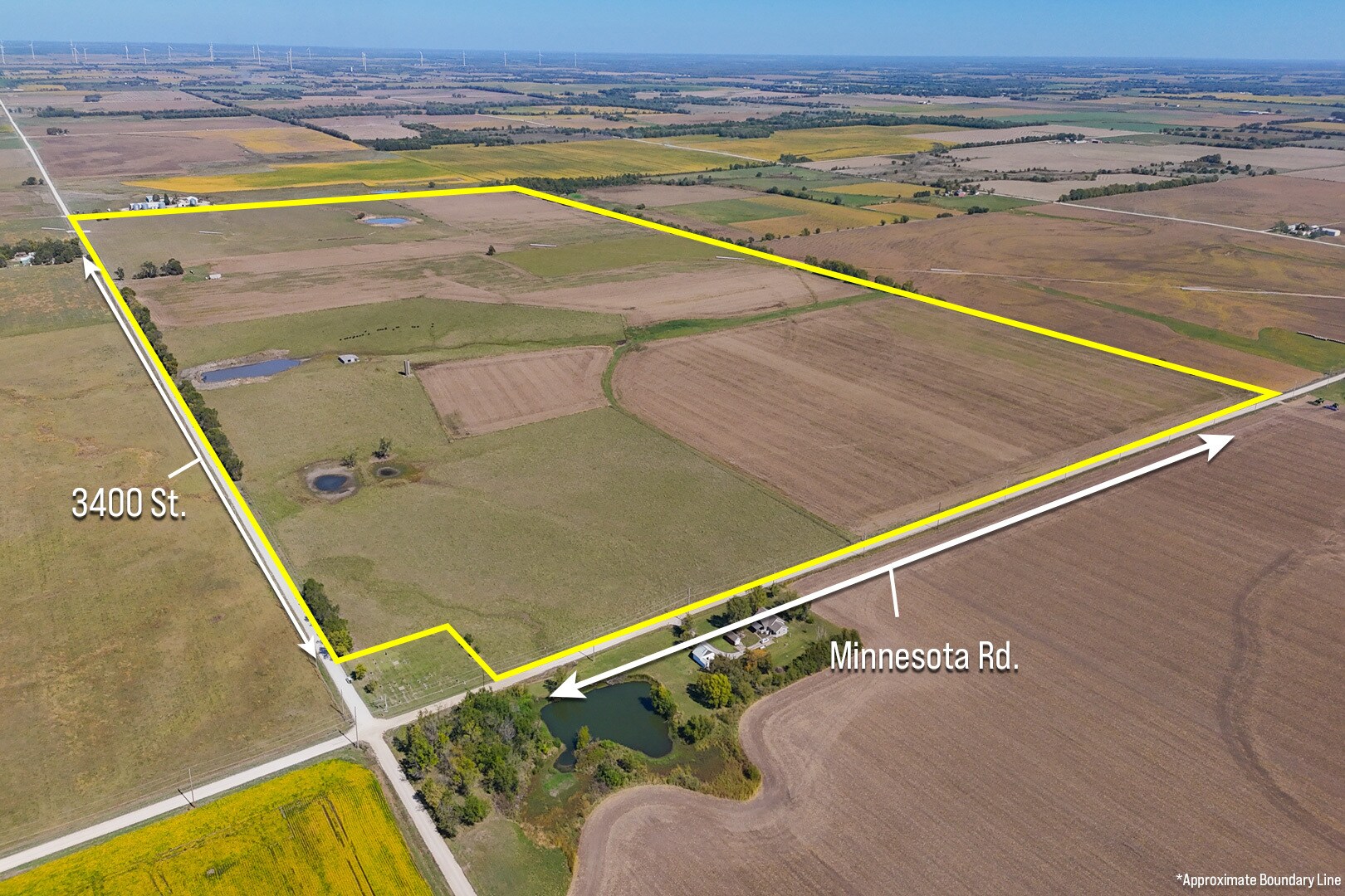 311 +/- Acres on 3400 St., Moran, KS for sale Primary Photo- Image 1 of 1