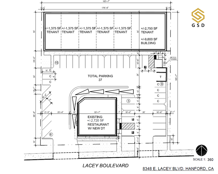 8348 E Lacey Blvd, Hanford, CA for lease - Building Photo - Image 2 of 4