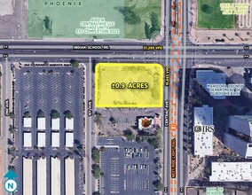 4060 N Central Ave, Phoenix, AZ - aerial  map view