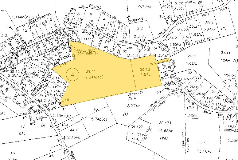 0 Blueberry Meadows Ln, South Schodack, NY for sale - Plat Map - Image 1 of 1