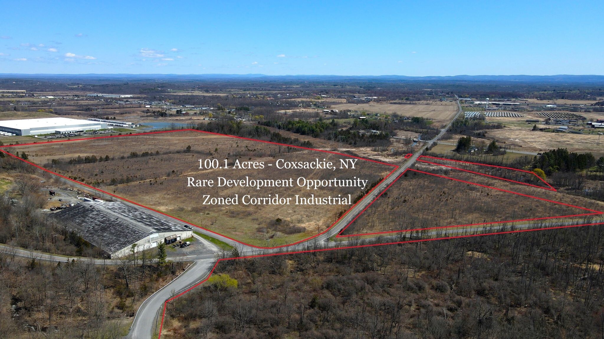 Lot 29 Lot 29 Old Plank Rd. Rd, Coxsackie, NY for sale Aerial- Image 1 of 32