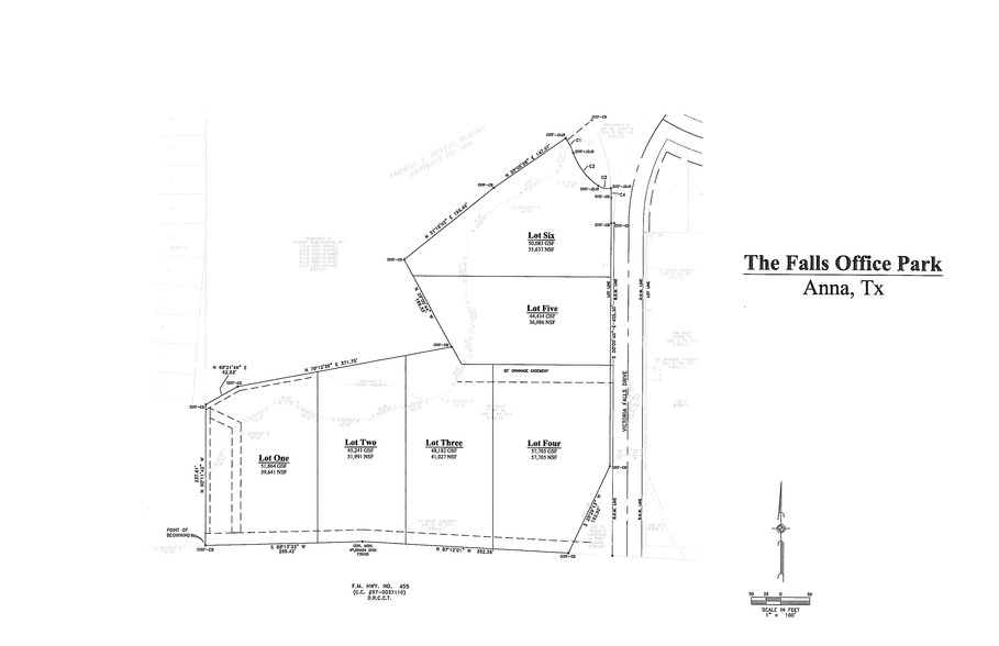 FM 455 & Victoria Falls, Anna, TX for sale - Site Plan - Image 2 of 2