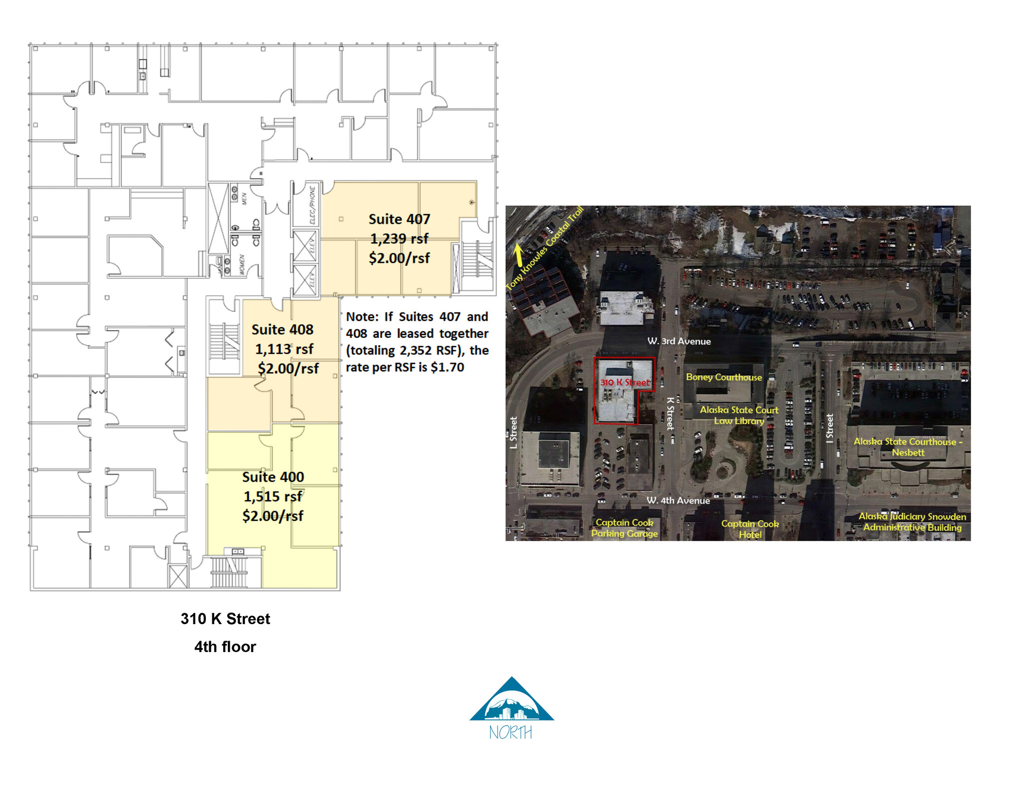 310 K St, Anchorage, AK for lease Floor Plan- Image 1 of 15