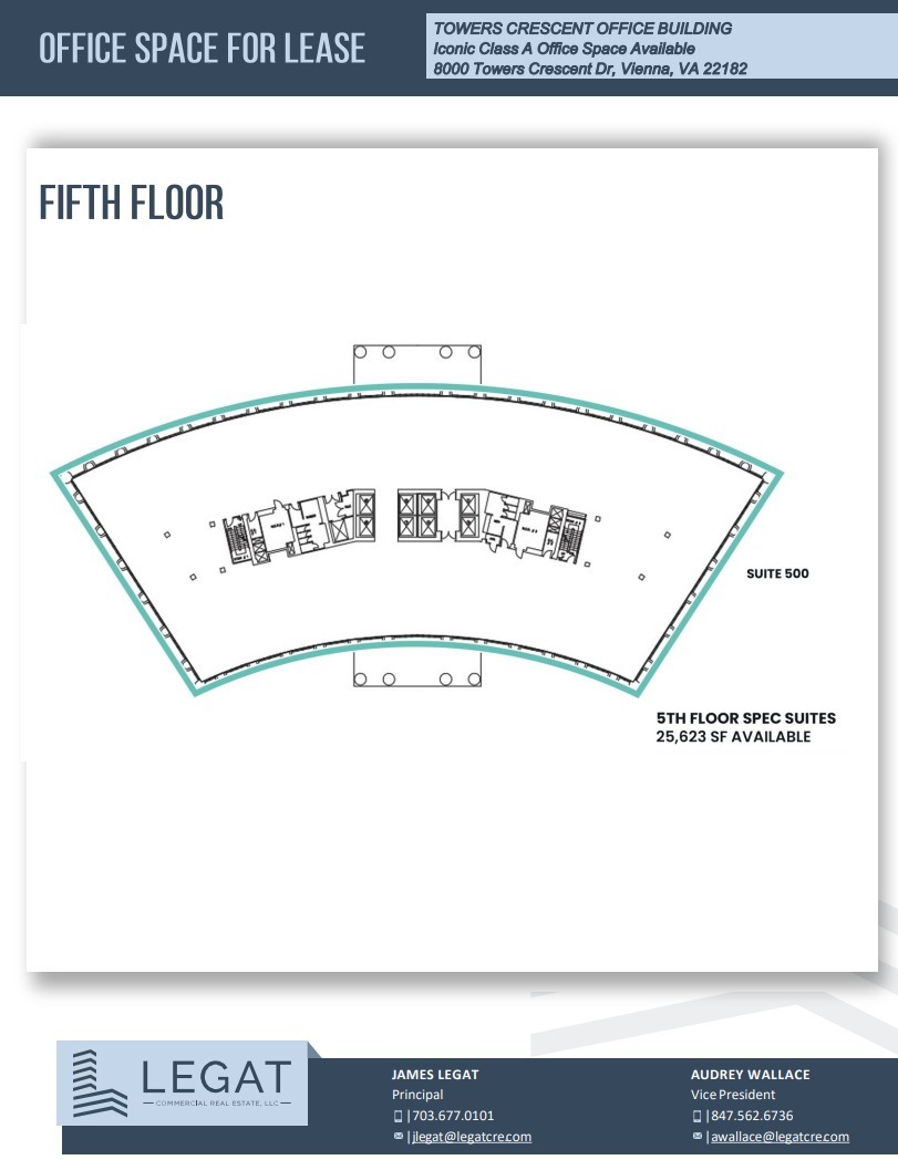 8000 Towers Crescent Dr, Vienna, VA for lease Floor Plan- Image 1 of 1