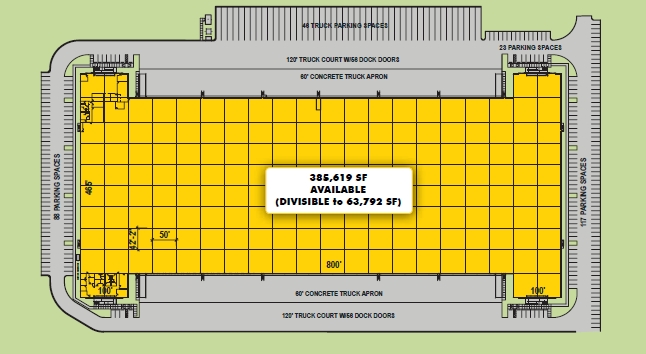 4406 Madison Industrial Ln, Tampa, FL for sale - Floor Plan - Image 1 of 1