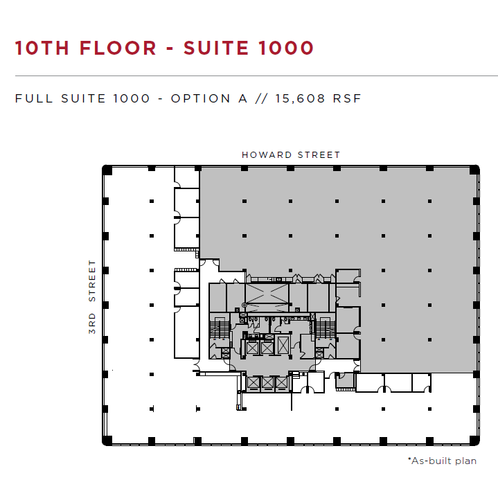201 Third St, San Francisco, CA for lease Floor Plan- Image 1 of 1
