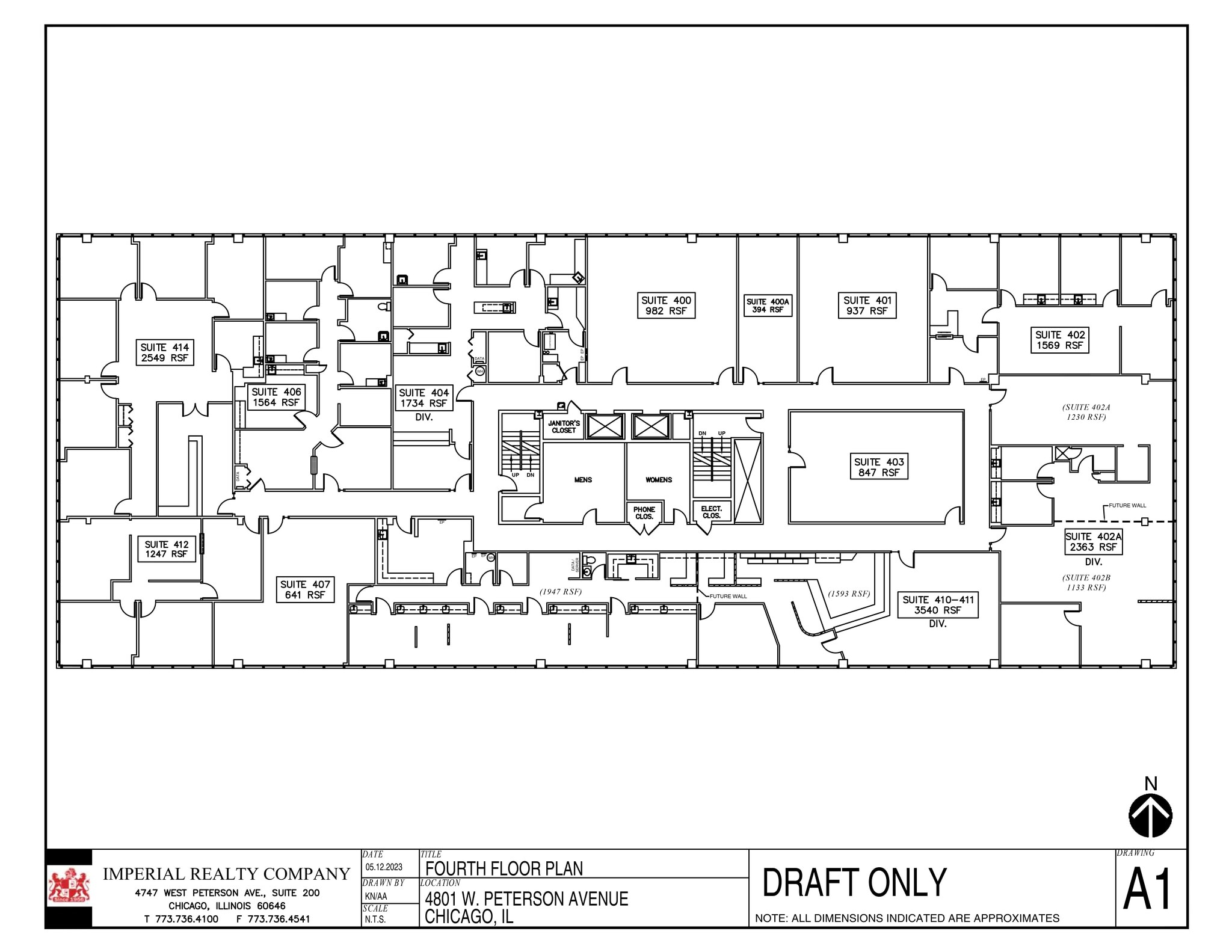 4801 W Peterson Ave, Chicago, IL for lease Site Plan- Image 1 of 1