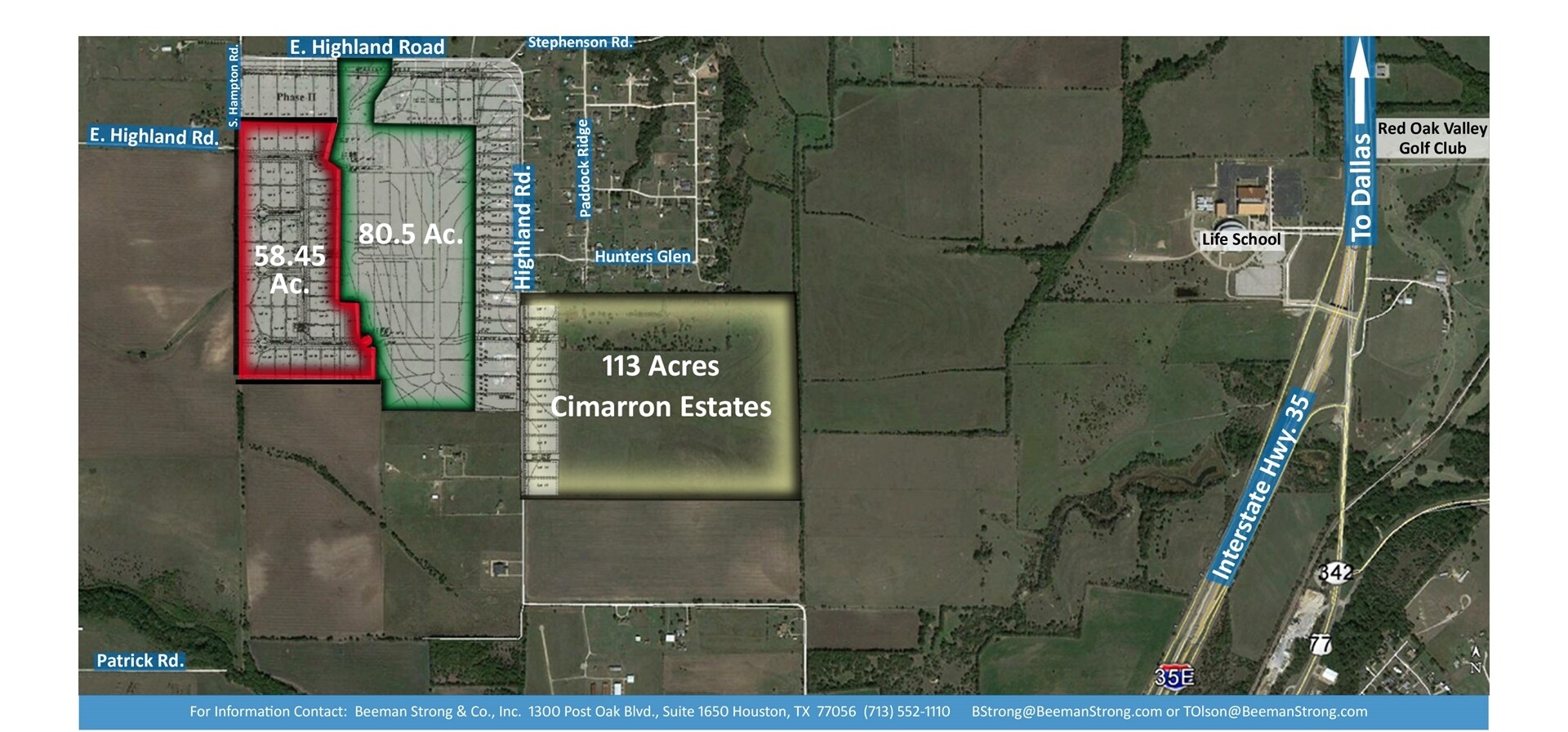 E Highland Rd, Red Oak, TX for sale Primary Photo- Image 1 of 1