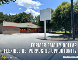 Former Family Dollar | Flexible Re-Purposing - Parking Garage