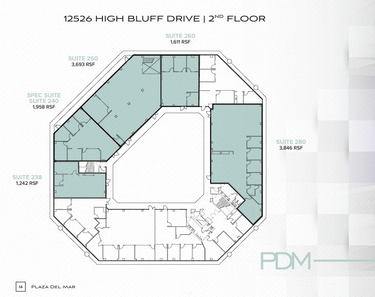 12520 High Bluff Dr, San Diego, CA for lease Floor Plan- Image 1 of 1