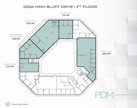 12520 High Bluff Dr, San Diego, CA for lease Floor Plan- Image 1 of 1