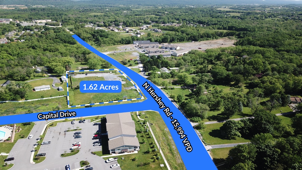 128 N Hershey Rd, Harrisburg, PA for sale - Aerial - Image 2 of 4