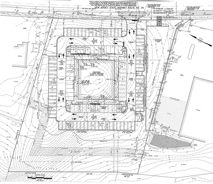 2345 Highway 34, Wall Township, NJ for sale - Site Plan - Image 3 of 7