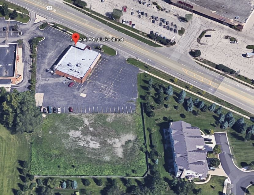 266 W Lake St, Bloomingdale, IL for sale Aerial- Image 1 of 1