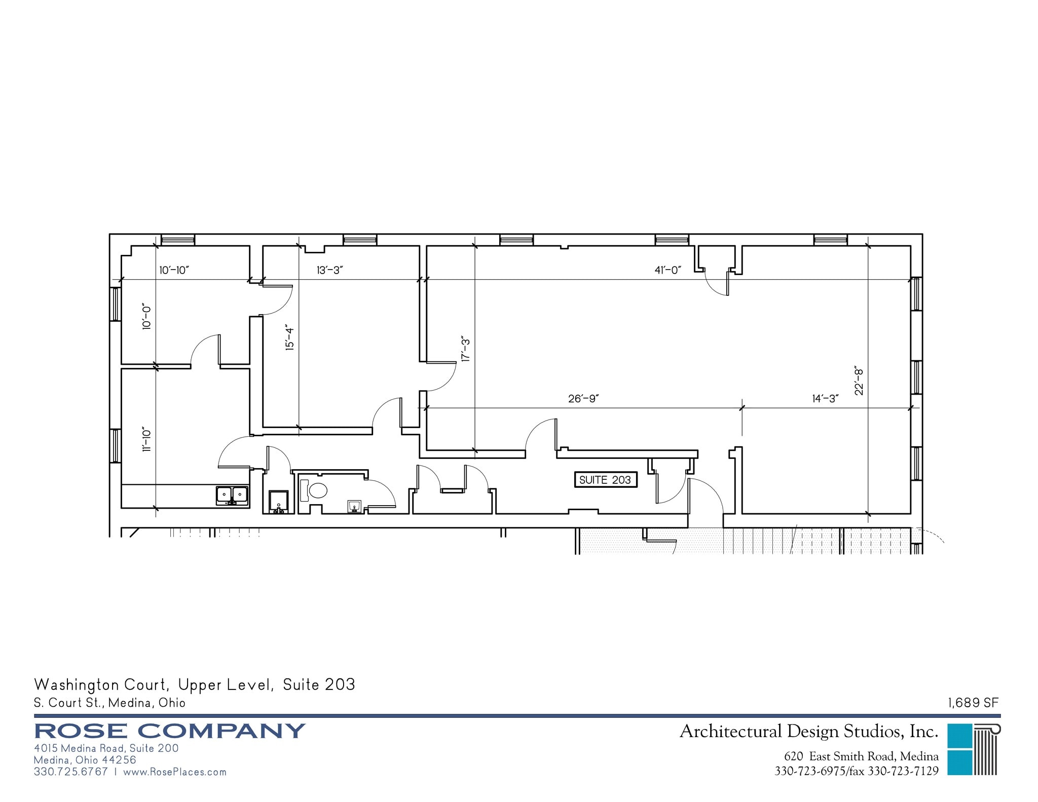 201-207 S Court St, Medina, OH for lease Site Plan- Image 1 of 9