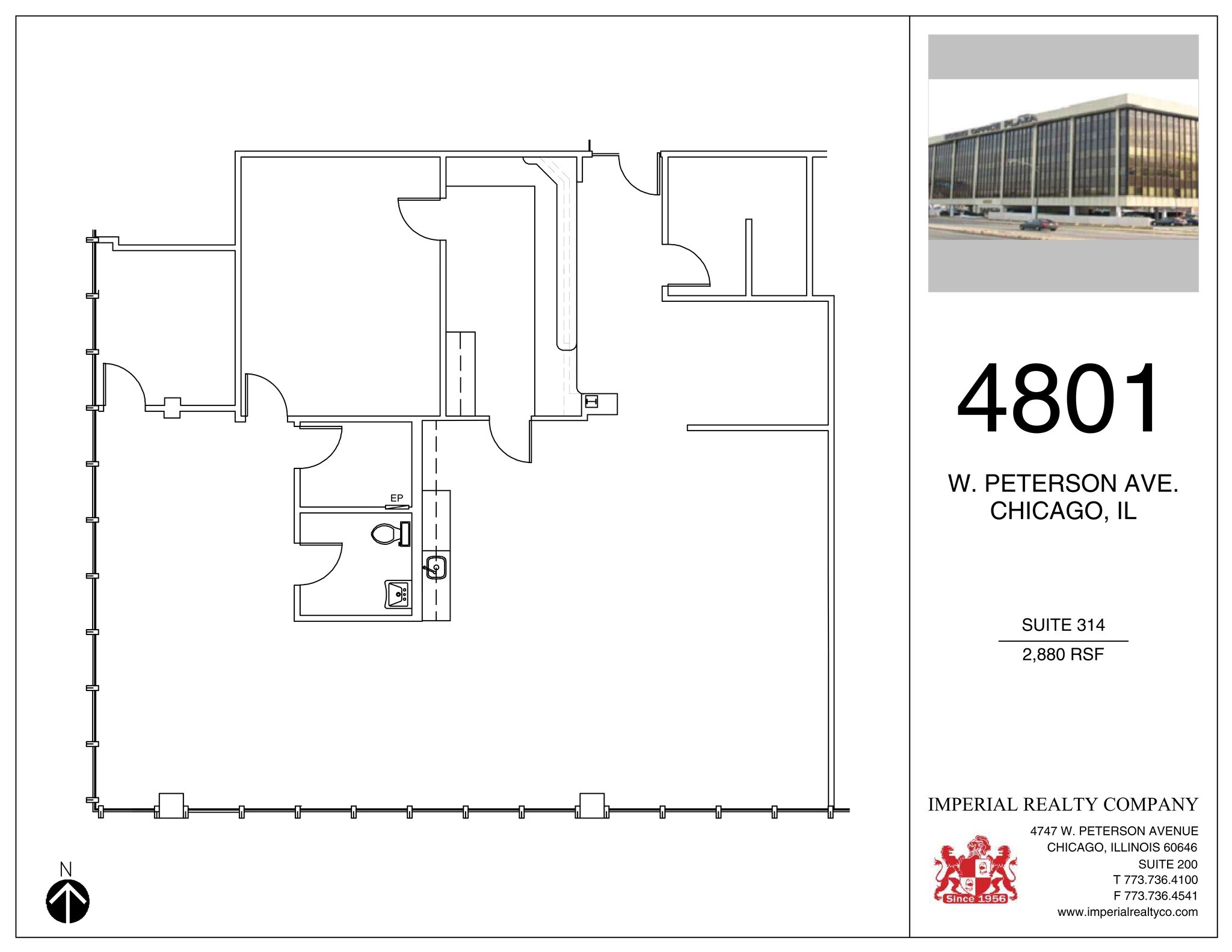 4801 W Peterson Ave, Chicago, IL for lease Site Plan- Image 1 of 1