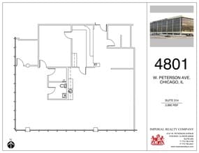 4801 W Peterson Ave, Chicago, IL for lease Site Plan- Image 1 of 1