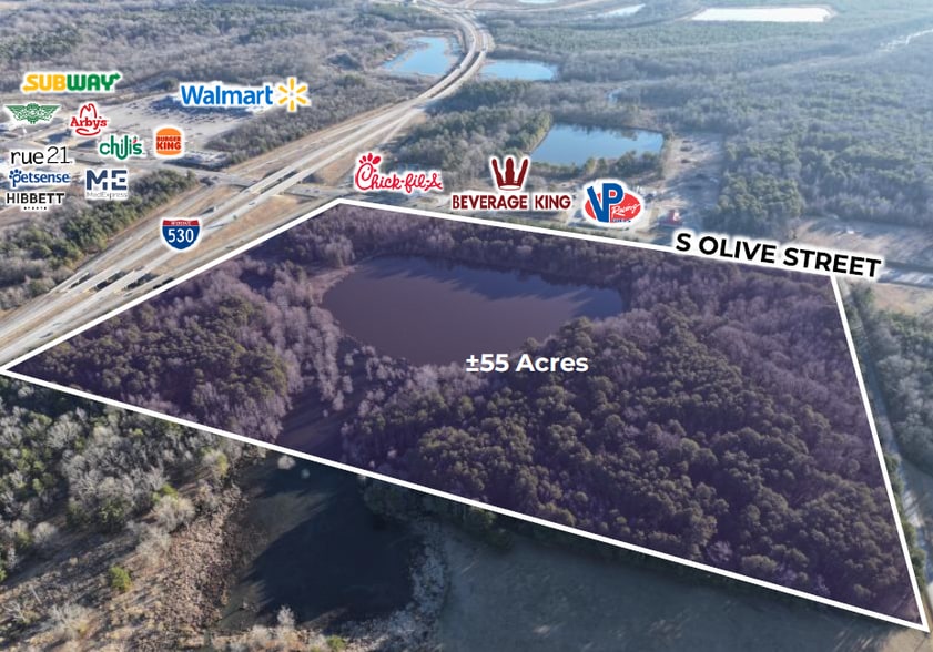 5701 S Olive St, Pine Bluff, AR for sale - Building Photo - Image 2 of 3