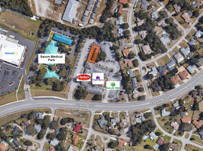 1555 Saxon Blvd, Deltona, FL - aerial  map view