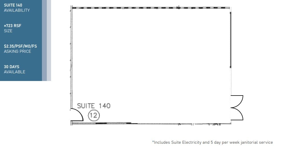 9150 Chesapeake Dr, San Diego, CA for lease Floor Plan- Image 1 of 1