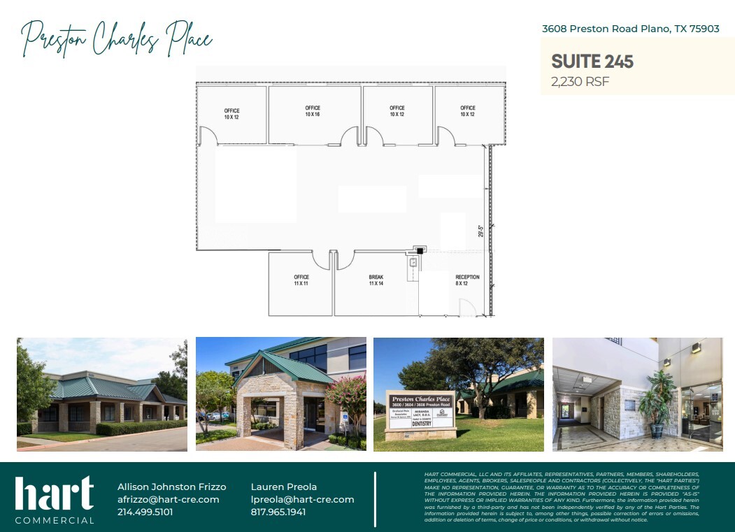 3608 Preston Rd, Plano, TX for lease Floor Plan- Image 1 of 1